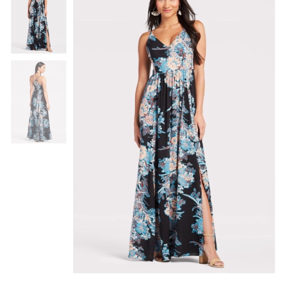 Free People Through the Vine Maxi Dress